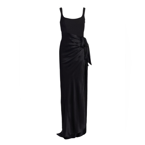 Cinq a Sept - Draped Gown in black - Size 0 - Picture 3 of 5
